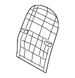 883932S0519P - Body: Seat Back Panel for Hyundai Image