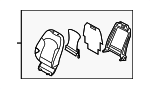 883042S025TP5 - : Seat Back Assembly for Hyundai Image
