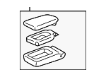 7283050860A0 - Body: Armrest Assembly for Lexus: LS430 Image