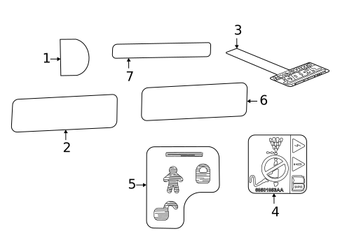 Labels for 2024 Jeep Wagoneer L #0