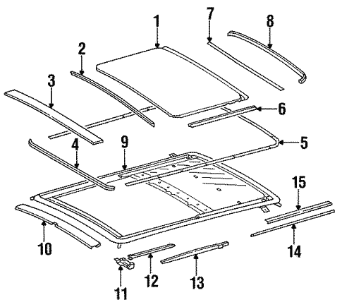 Sunroof for 1985 Mercedes-Benz 300CD | Mercedes-Benz Parts
