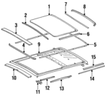 1267800644 - Body: Deflector for Mercedes-Benz Image