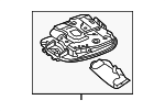 9008815 - Body: Map Lamp Assembly for Mercedes-Benz Image