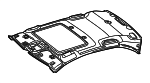 20569066051C71 - Body: Headliner for Mercedes-Benz Image