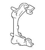 34111163646 - Brakes: Carrier Assembly for BMW: 540i Image