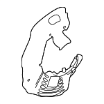 34111162570 - : 1997-2003 BMW 540i - Splash Shield for BMW: 540i Image