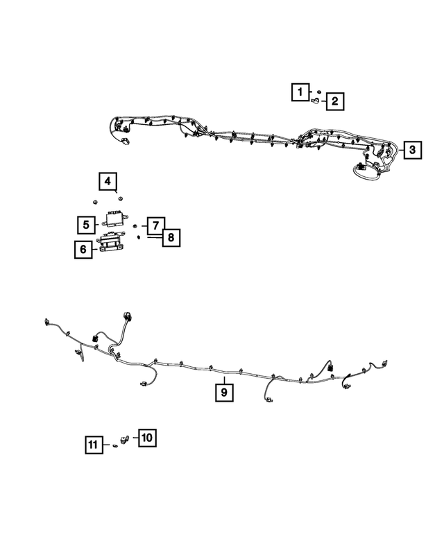 6MQ01RXFAA - Electrical: Park Assist Sensor for Mopar Image