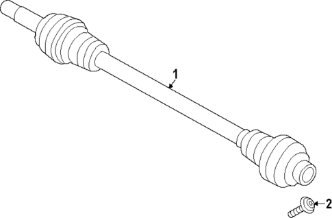 Axle Shaft for 2024 Porsche Cayenne #0