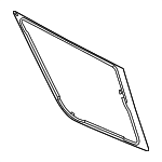 LC5Z7829700E - : Quarter Glass for Ford Image