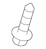 865793K000 - Body: Side Bracket Screw for Kia: Cadenza, Carnival, EV9, Forte, Forte Koup, Forte5, K5, K900, Niro, Niro EV, Optima, Rio, Sedona, Seltos, Sorento, Soul, Soul EV, Sportage, Stinger Image