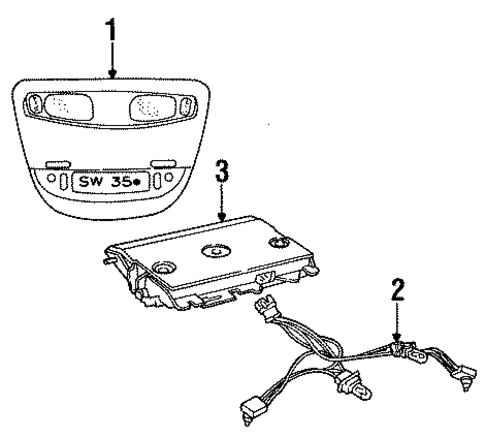 Overhead for 1994 Chrysler Concorde #1