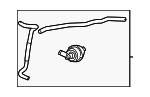 23820F0370 - Emission System: Hose Assembly for Toyota Image