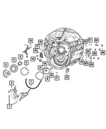 68224244AA - Transmission: Bolt And Washer for Mopar Image