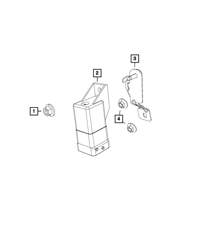 « 6507484AA – Electrical : Ecrou pour Mopar Image »