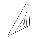 51337352231 - Body: Seal for BMW: 320i, 320i xDrive, 328d, 328d xDrive, 328i, 328i xDrive, 330e, 330i, 330i xDrive, 335i, 335i xDrive, 340i, 340i xDrive, ActiveHybrid 3, M3 Image