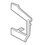 41007342786 - Body: Baffle Plate for BMW: 740e xDrive, 740i, 740i xDrive, 745e xDrive, 750i, 750i xDrive, M760i xDrive Image
