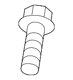 1249204127E - Body: Outer Bracket Retainer Screw for Hyundai Image