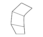 86580B8AA0 - Body: Air Duct Bracket for Hyundai Image