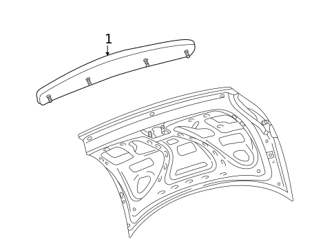 Spoiler for 2002 Audi A6 Quattro #0