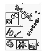 68585730AA - Suspension: Axle Assembly for Jeep: Gladiator, Wrangler Image