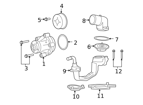 Water Pump & Related Components for 2010 Ford F-150 #0