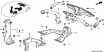 90666SA0003A9 - Interior/Bumper: CLIP, TRIM (5MM) *NH1L* (BLACK) for Honda Image