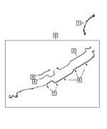 68424099AB - Fuel and Accelerator Pedal: Fuel Vapor Tube Assy for Mopar Image