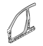 71120KLA00 - Body: Aperture Assembly for Hyundai: Ioniq 6 Image