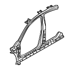 71110KLA00 - Body: Aperture Assembly for Hyundai: Ioniq 6 Image