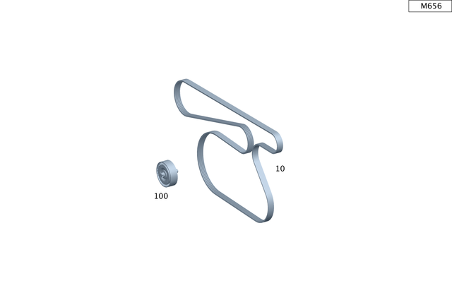 6542020019 - : Idler Pulley for Mercedes-Benz Image