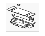 25878204 - Body: Storage Tray for GMC: Acadia | Saturn: Outlook Image