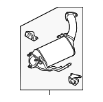 7L8254800NX - : Exhaust Filter for Audi: Q7 Image