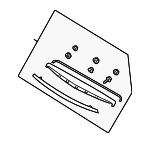 863553L500 - Body: Molding Assembly for Hyundai: Azera Image