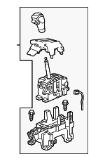 95410733 - : Part# 95410733 Automatic Transmission Shift Lever Assembly for Chevrolet: Cruze Image