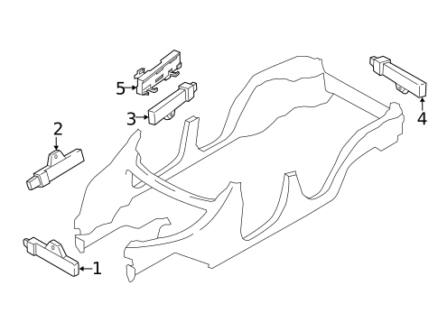Keyless Entry Components for 2017 BMW X5 #0