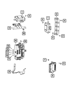68145625AJ - : Body Controller Module for Chrysler: 200 Image