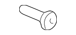 3539991 - Body: Weatherstrip Screw for Buick: LeSabre | Cadillac: CTS, DeVille, DTS, Seville | Pontiac: Bonneville, G6 Image