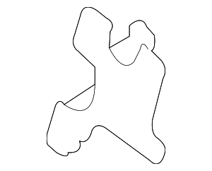 2161389X00 - : Trans Cooler Bracket for Nissan Image