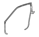 6238211010 - Body: Body Weather-strip for Lexus: LC500, LC500h Image