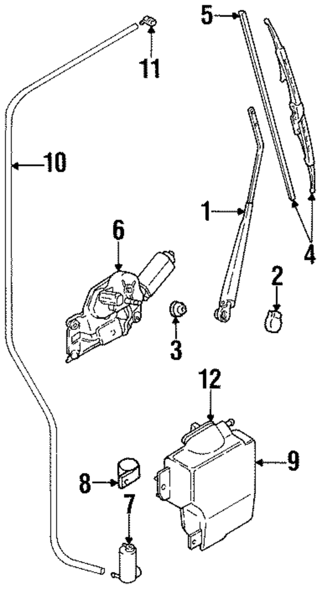 MB617688 - : Insert for Mitsubishi: Montero Image