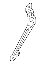 80953EA005 - Body: Bracket for Nissan: Xterra Image