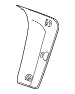 XR856515LEG - Body: Back Panel Cover for Jaguar Image