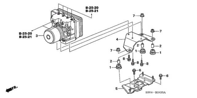 VSA Modulator for 2007 Honda Pilot #0