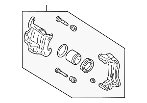 410012Y500 - : Caliper Assembly for INFINITI: I30 Image