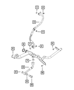 68211433AA - : Banjo Bolt for Mopar Image