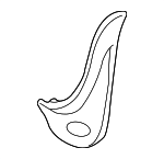 CAT101071PMA - Accessories: 2002-2005 Land Rover Freelander - Mud Guard for Land Rover: Freelander Image