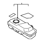 17202W120P - : Fuel Tank Assembly for Mitsubishi: Outlander PHEV Image
