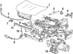 85125201 - : Front Weather-Strip for GMC: Sierra EV Image