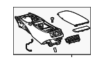 588105039045 - Body: Center Console for Lexus: LS500, LS500h Image