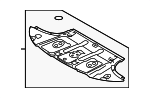 29110T1400 - Body: Under Cover for Hyundai Image
